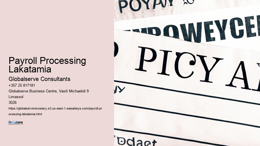 Payroll Processing Lakatamia